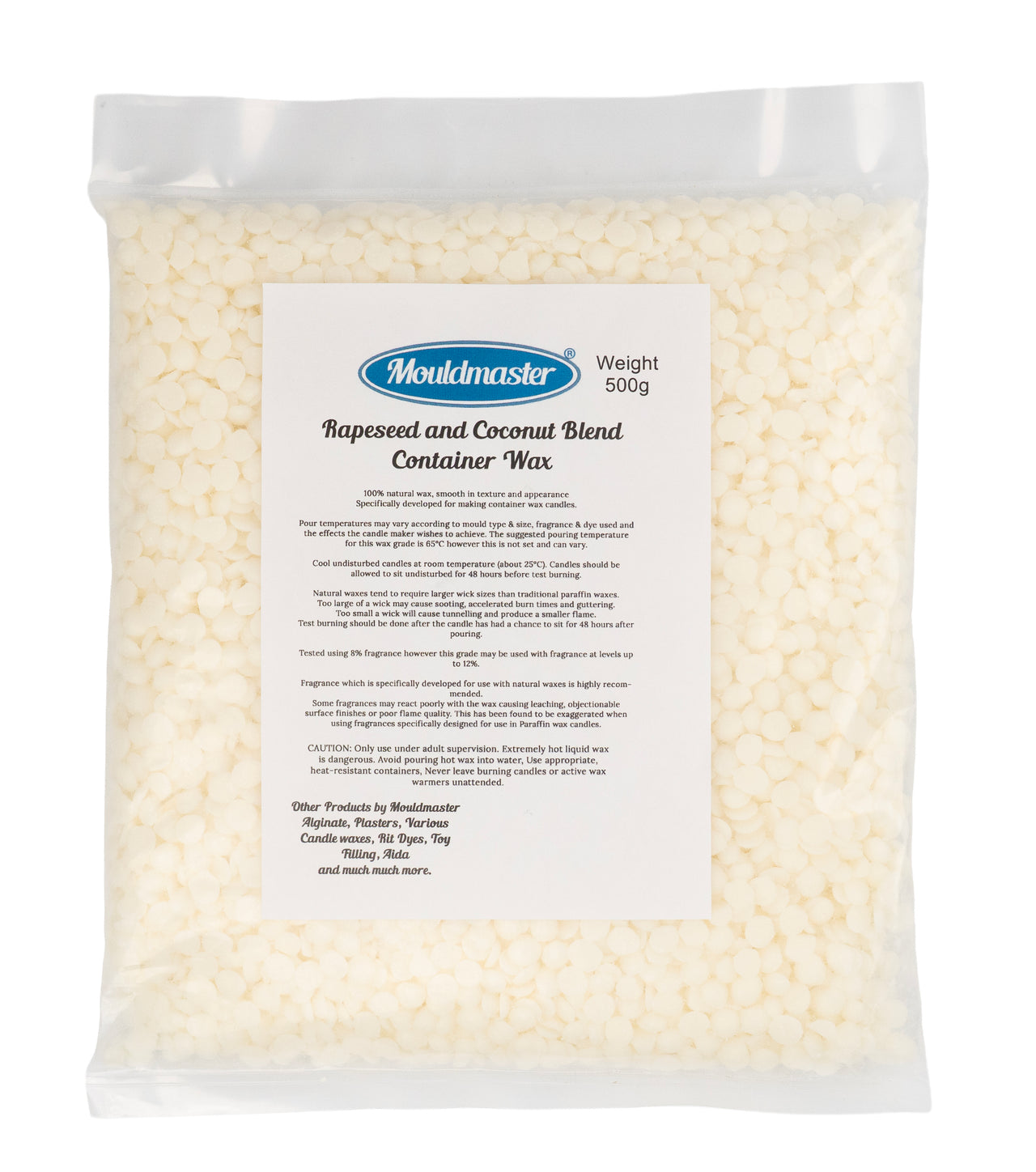 Coconut and Rapeseed Wax For Container Candles