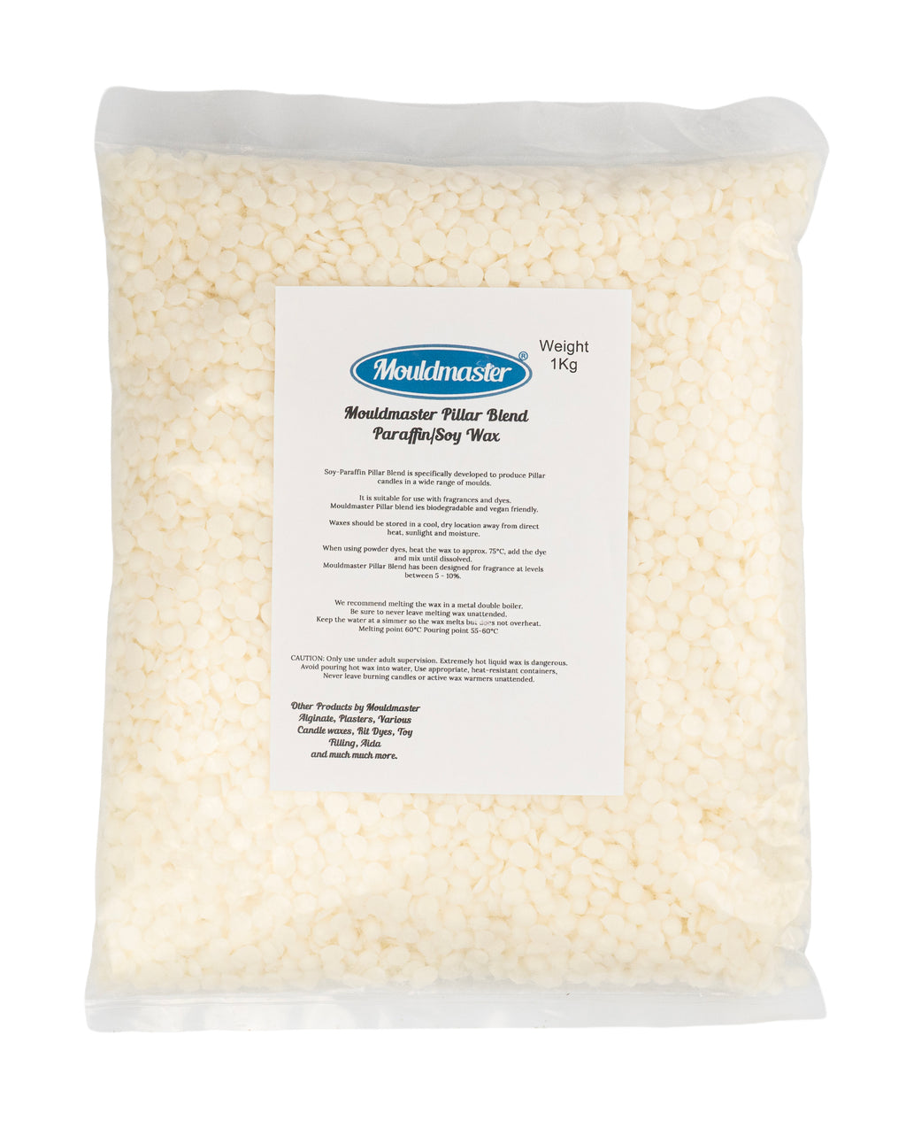 Paraffin & Soy Blend - Pillar Pellet Wax