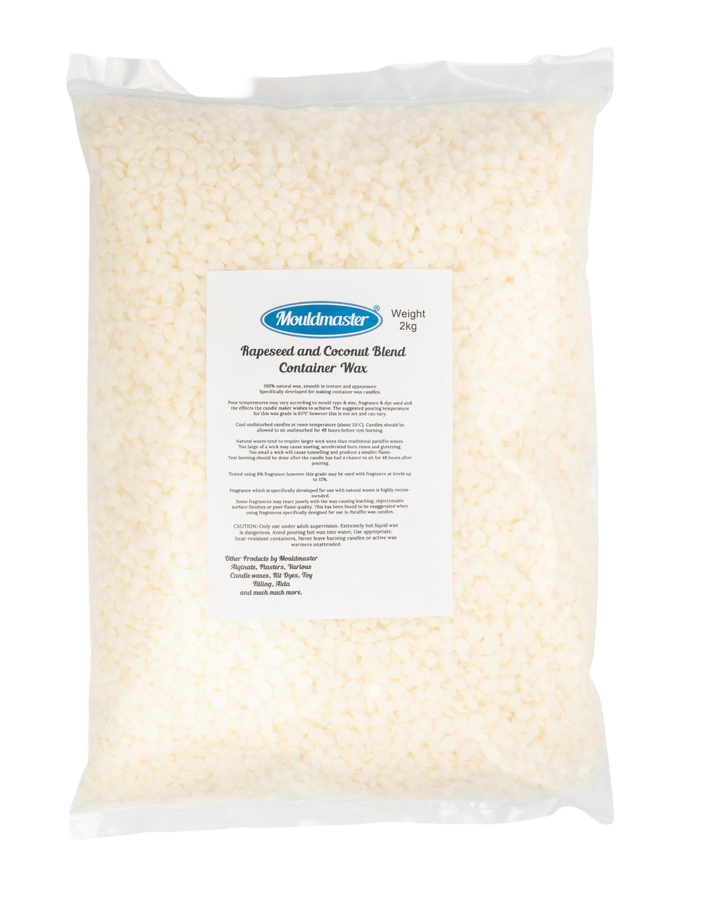 Coconut and Rapeseed Wax For Container Candles