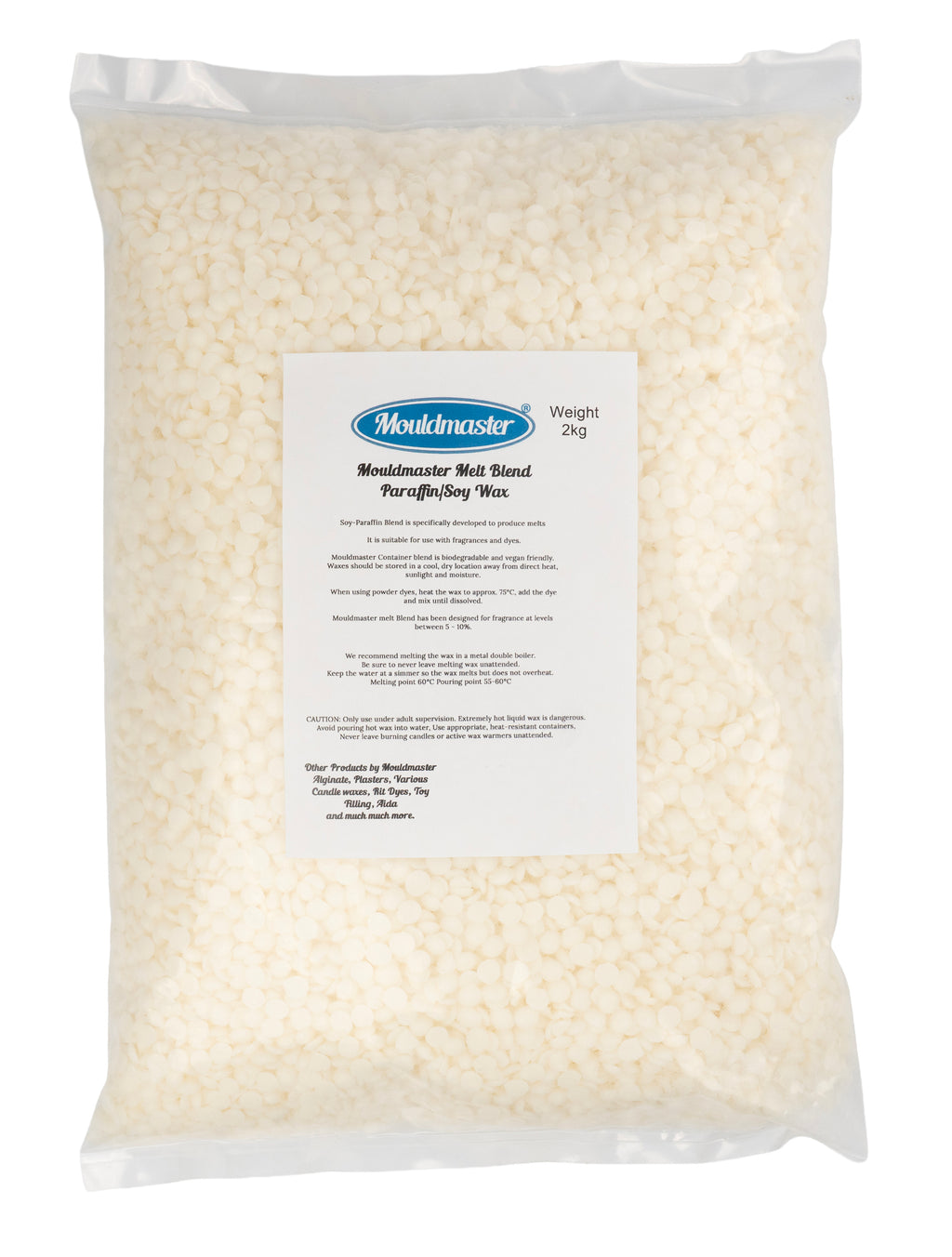 Paraffin & Soy Blend for Melts - Wax Pellet