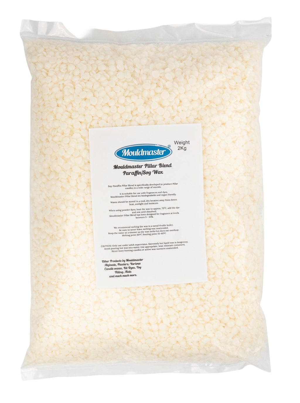 Paraffin & Soy Blend - Pillar Pellet Wax