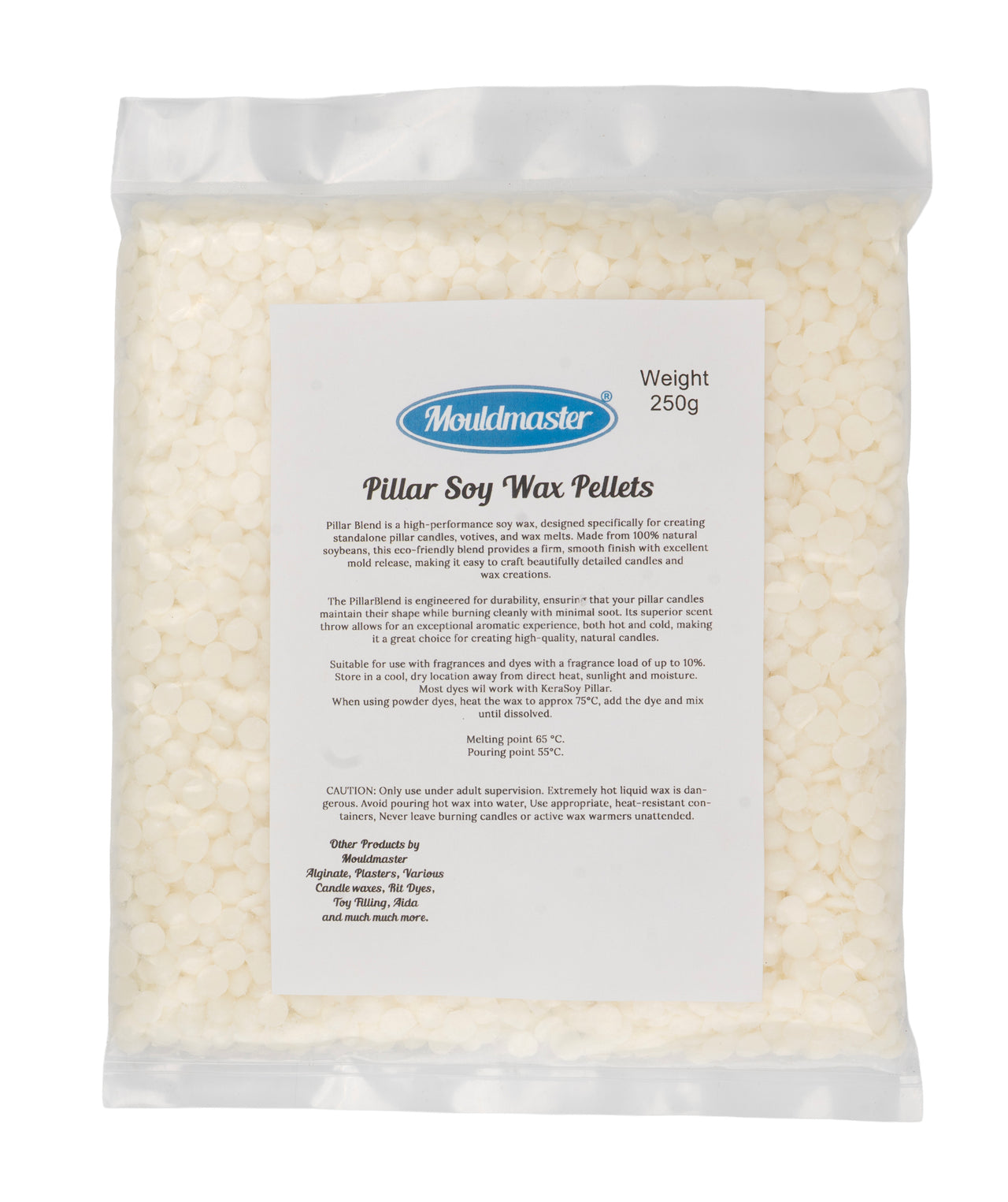 Soy Wax Pellets for Pillar Candles