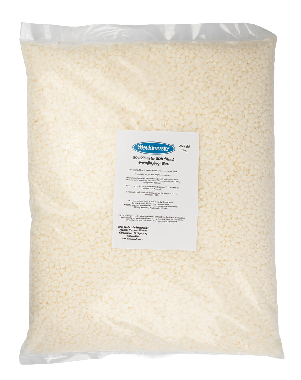 Paraffin & Soy Blend for Melts - Wax Pellet
