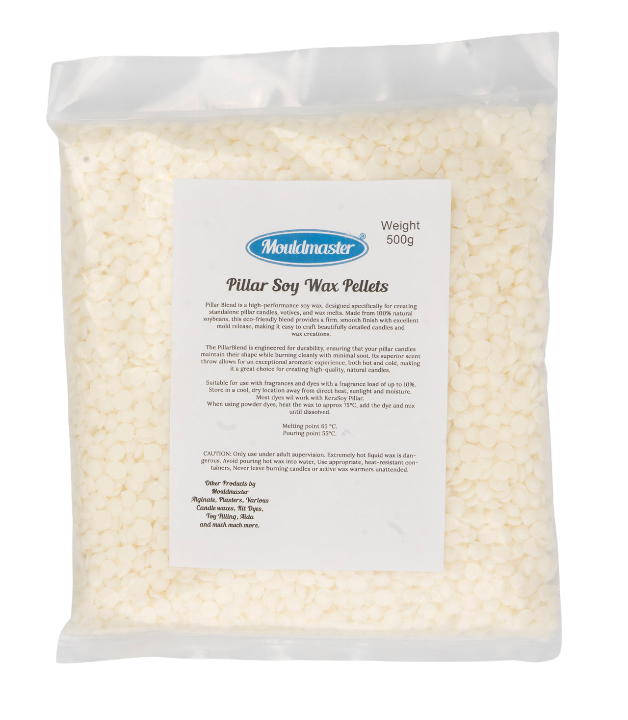 Soy Wax Pellets for Pillar Candles