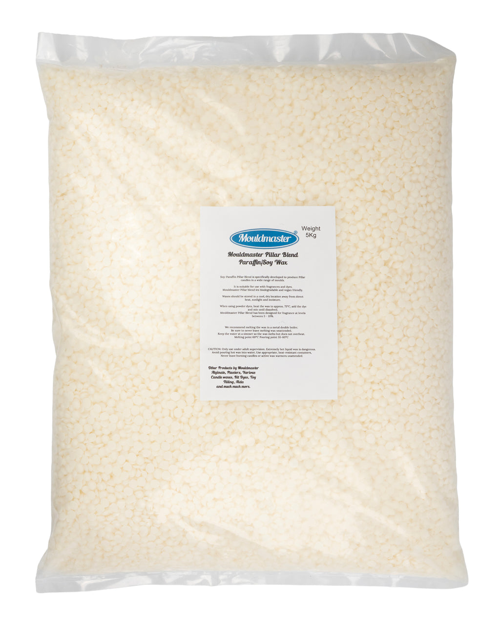 Paraffin & Soy Blend - Pillar Pellet Wax