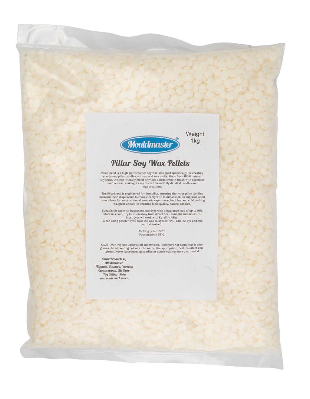 Soy Wax Pellets for Pillar Candles