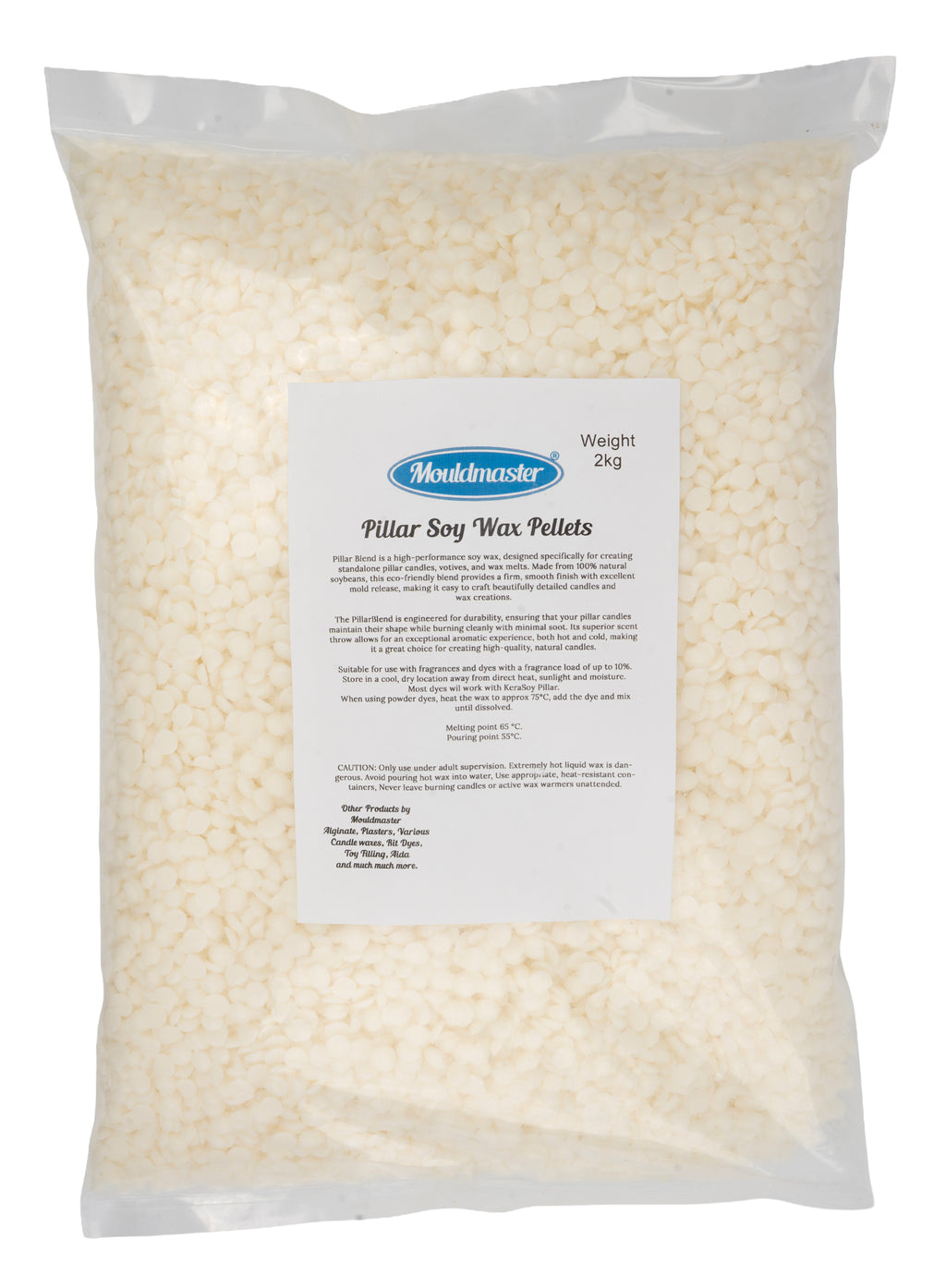 Soy Wax Pellets for Pillar Candles
