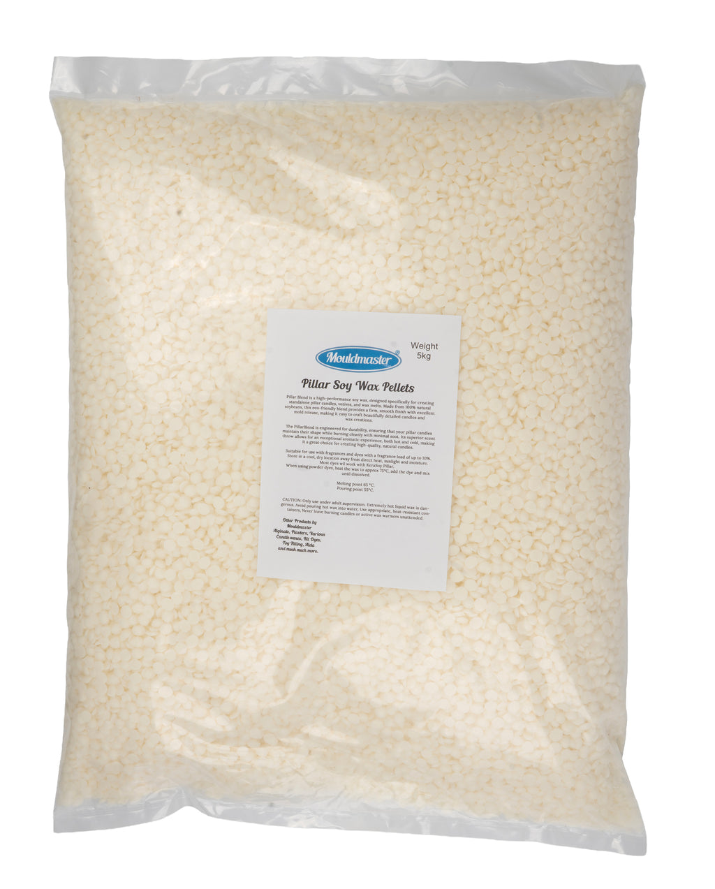 Soy Wax Pellets for Pillar Candles