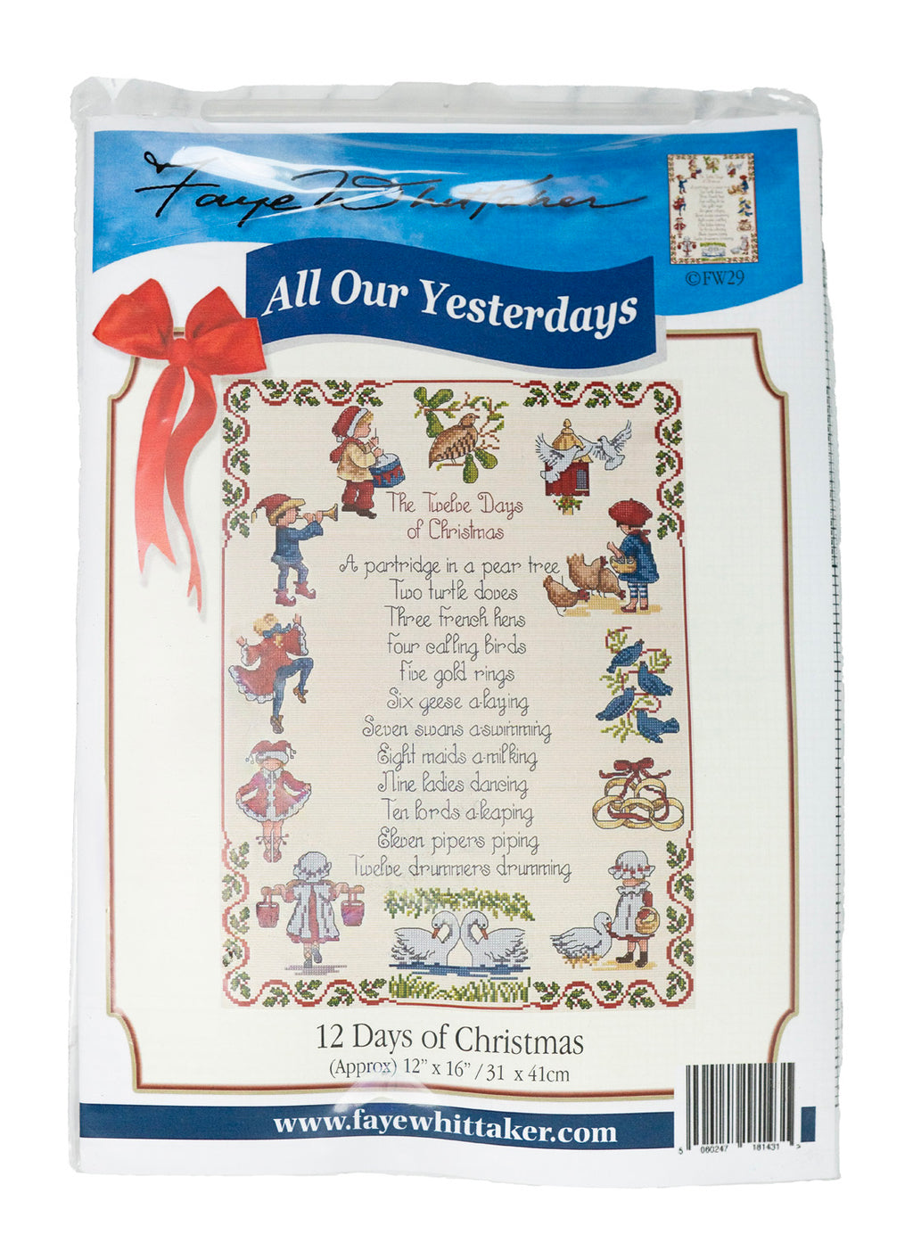 All Our Yesterdays Cross Stitch