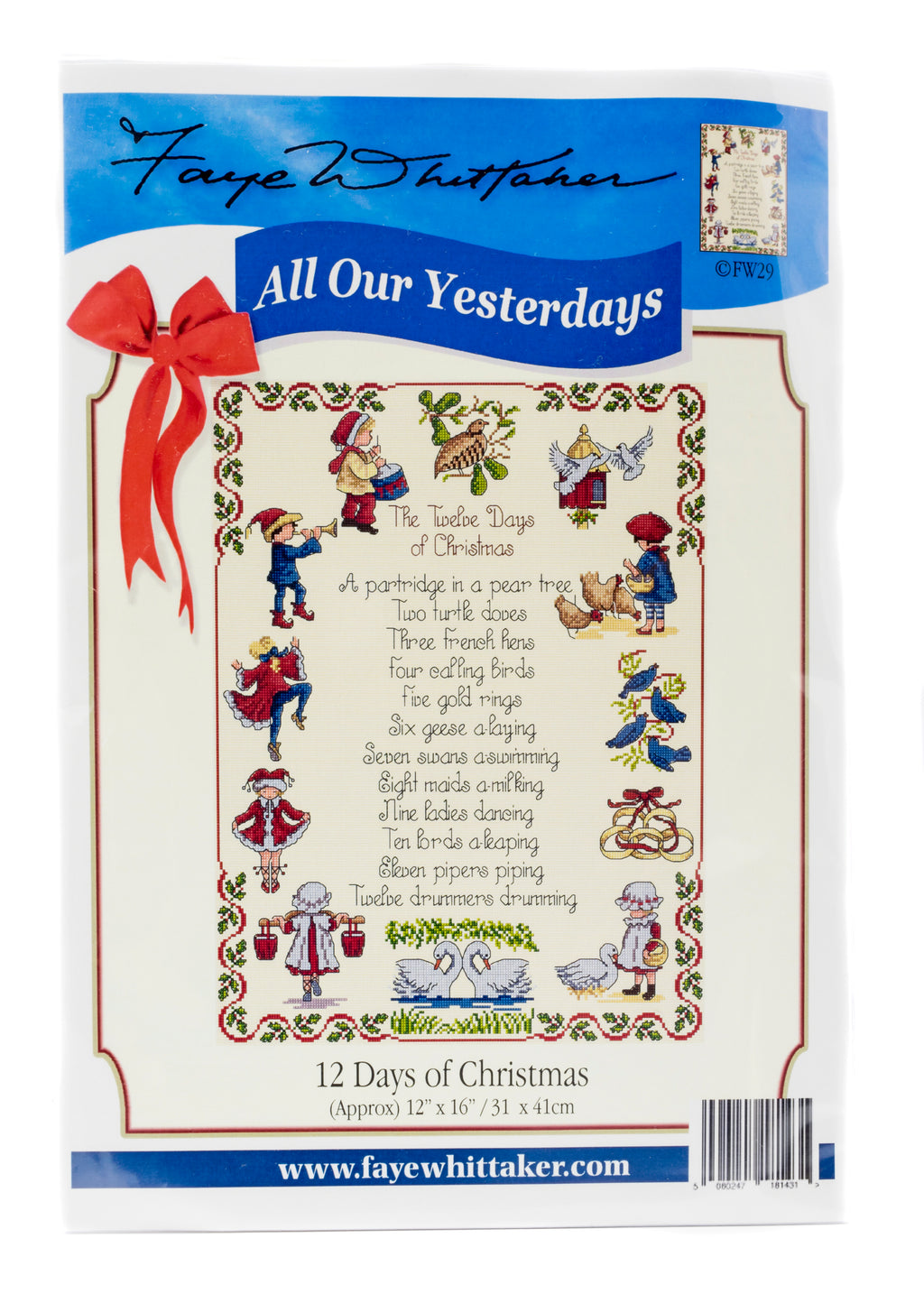 All Our Yesterdays Cross Stitch