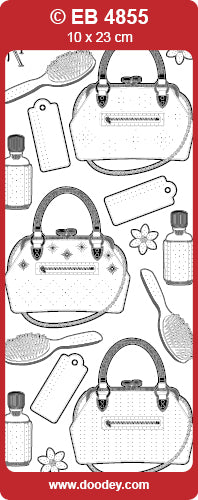 EB4855 Day Bags Embroidery Peel Off