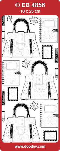 EB4856 Party Bags Embroidery Peel Off