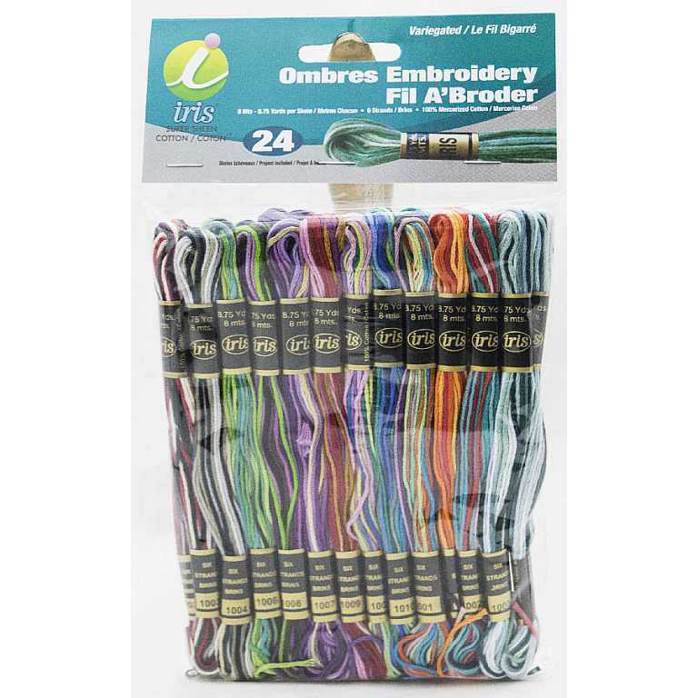 Pack of 24 Variegated Skeins - 25% Off