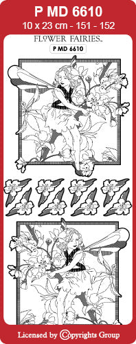 PMD6610 Wild Cherry Flower Fairy Peel Off