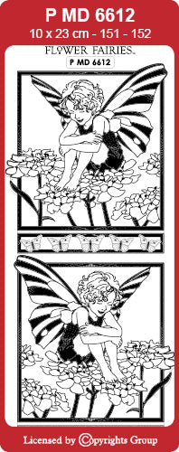 PMD6612 Candytuft Flower Fairy Peel Off