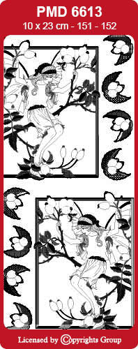 PMD6613 Rose Hip Flower Fairy Peel Off