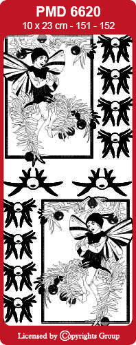 PMD6620 Yew Flower Fairy Peel Off