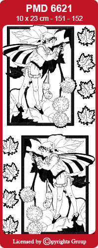 PMD6621 Plane Tree Flower Fairy Peel Off