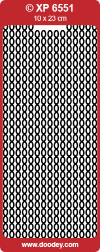 XP6551 Chain-fine Holographic Peel Off
