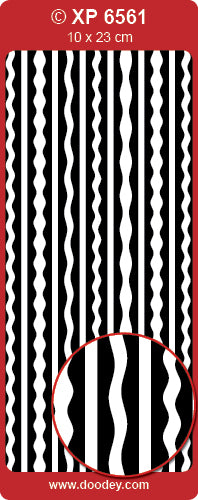 XP6561 Lines-Wave Prismatic Peel off
