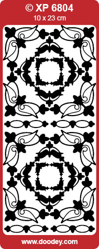 XP6804 Corners Joyce Holographic Peel Off