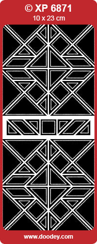 XP6871 Aztec Mosaic Pastel Peel Off