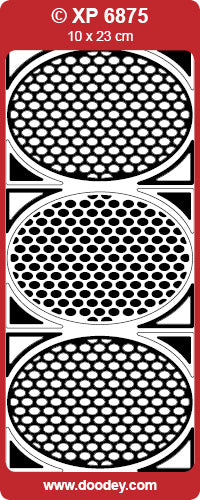 XP6875 3 Oval Backgrounds Pastel Peel Off