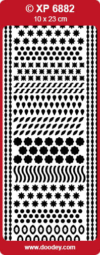 XP6882 Hobby Dots 2 Holographic Peel Off