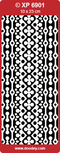 XP6901 Moroccan Borders Pastel Peel Off