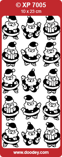 XP7005 Santa Claus Prismatic Peel off