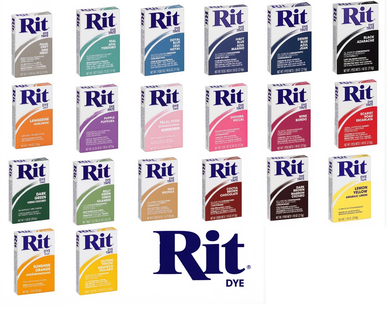 Rit Powder Dyes