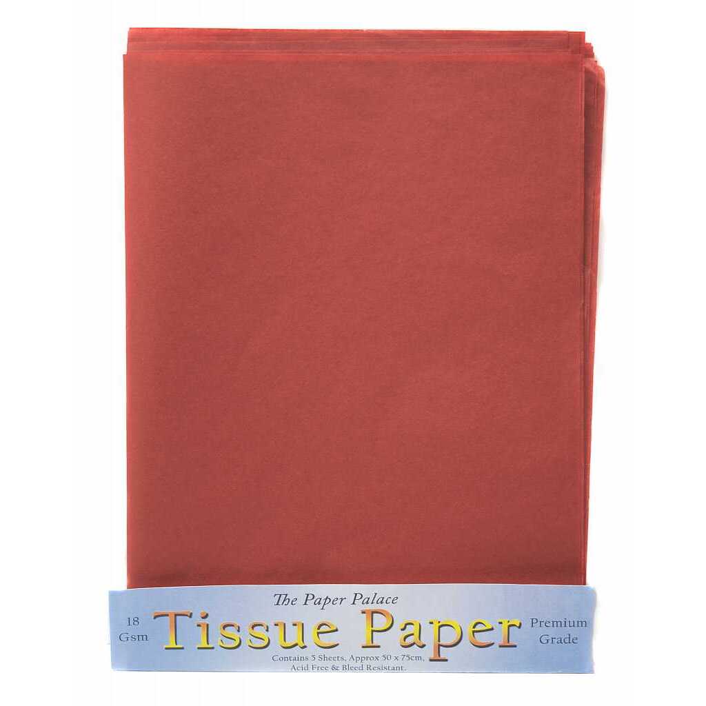 Tissue Paper - Pack of 5 Sheets