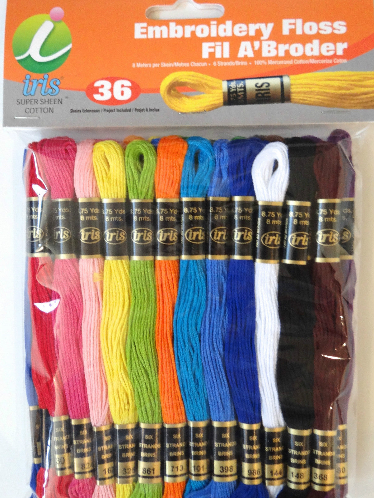 Embroidery Floss 36 Skeins
